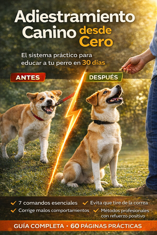Adiestramiento canino desde 0