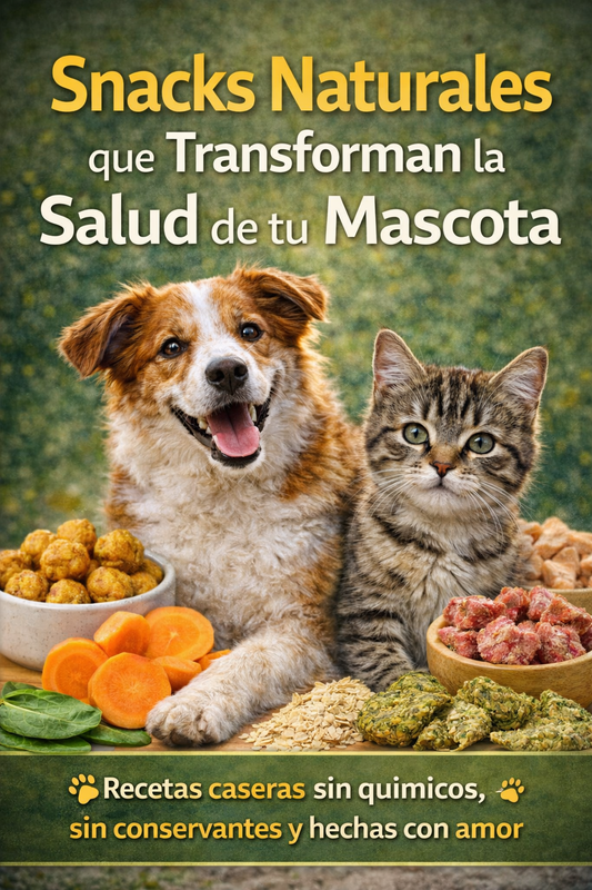 Snack Naturales que transforman la salud de tu mascota